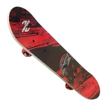 Imagem de Mini Skate Estampado Cor Sortido, Skateboard Decorativo Mini