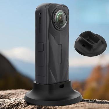 Imagem de 1 peça de base de silicone autoadesiva para Insta360 X5 Desktop Mount Fixed Stand Bases para Insta 360 X5 8,1 * 2,6 cm