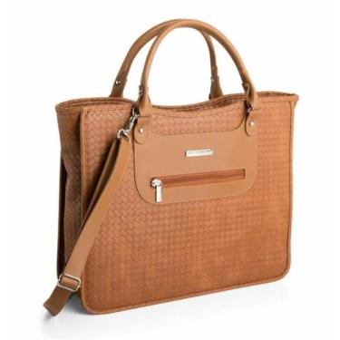 Imagem de Pasta / Bolsa Executiva Para Notebook 15.6 Em Tressê Feminina Viccina,