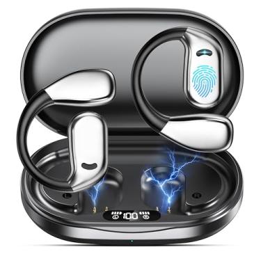 Imagem de AI Language Translator Earbuds, OWS Real-Time 3 em 1 Fones de ouvido de tradução 169 idiomas e acentos, Audifonos Traductores Inglés Español, dispositivo de tradução para viagens de negócios, preto