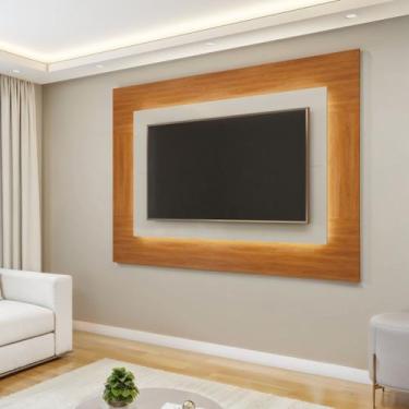 Imagem de Painel para Tv até 58 Polegadas 100% MDF com Led Grecia - Mavaular
