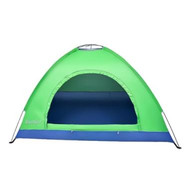 Imagem de Barraca Camping, Cabana Acampamento Tenda de Acampamento para 2 A 4 Pessoas(Cor Aleatórias)