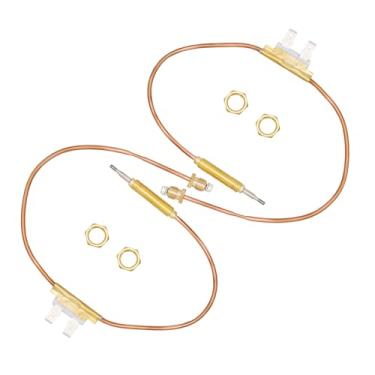 Imagem de Denkuhin 104146-01 104146-02 Termopar para aquecedor Dayton Master Reddy Desa LP (pacote com 2)