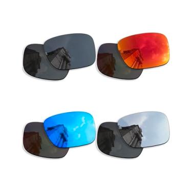 Imagem de Betterun 4 pares de lentes polarizadas de substituição para óculos de sol Ray-Ban Meta Wayfarer RW4006 50 mm, resistente a arranhões e impactos