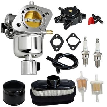 Imagem de Carburador 15004-0984 adequado para Kawasaki FR651V FR691V FR730V FS651V FS691V FS730V 23 HP substituição do motor 15004-0828 15004-0829 5004-0826 15004-099 86 15 004-0985