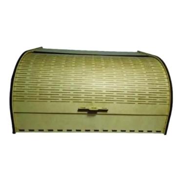 Imagem de Porta Pão, Organizador para Cozinha com Estilo Rústico e Moderno, um Charmoso Adorno para Sua Casa