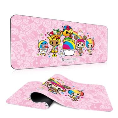Imagem de Tokidoki Unicorno Mouse Pad Grande Gaming Computador Mouse Pad Teclado Estendido Acessórios de Mesa para Computador de Escritório Laptop