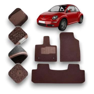 Imagem de Tapete Automotivo Kapazi Para New Beetle - 1998 a 2012 (marrom)