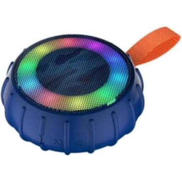 Imagem de Caixa de Som Bluetooth Portátil AL-958, Resistente à Água IPX4, Design Compacto, Bateria de Íon de Lítio Integrada, Cinza