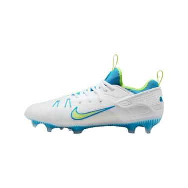Imagem de Nike Chuteira masculina Huarache 9 Elite Low Lacrosse, branco/azul vívido/Volt, 34
