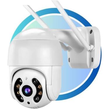 Imagem de Câmera de Segurança HD Smart AI Camera Wi-Fi, Visão Noturna e Detecção