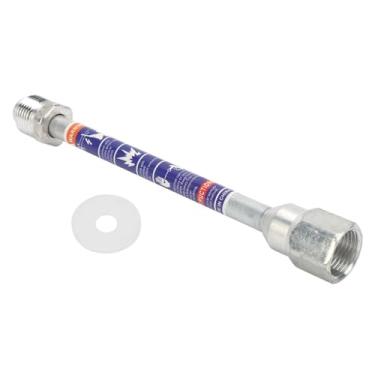 Imagem de Chiffonade Haste de extensão de spray de tinta de alumínio de 20 cm – Pólo universal de ponta de pistolas de pulverização de tinta airless 20.1 cm suprimentos manuais de hardware