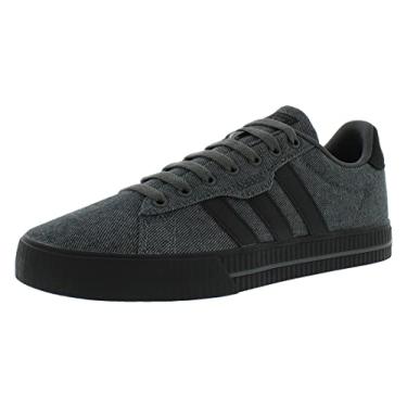 Imagem de adidas Tênis de skate masculino Daily 3.0, Cinza/preto e preto, 38