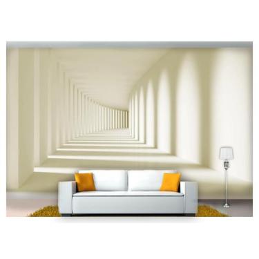 Imagem de Papel De Parede Túnel Profundo Geométrico 3D At12 - Você Decora