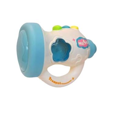 Imagem de Brinquedo Infantil Trompete Musical Interativo com Luz e Som Zippy Toys - 11093