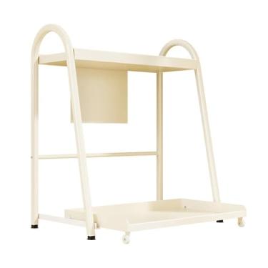 Imagem de Fenteer Suporte para copos de água, organizador de mesa, estação de café multiuso, suporte para canecas de café, 2 camadas para economizar espaço no, S