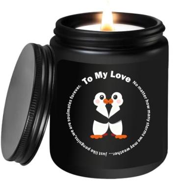 Imagem de Vela de Dia dos Namorados, presentes para ele, namorada, namorado, Dia dos Namorados, aniversário, presente de Dia dos Namorados para esposa, casal, mulheres, homens, presentes românticos engraçados