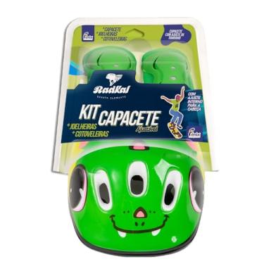 Imagem de Kit Capacete Ajustável Dragão