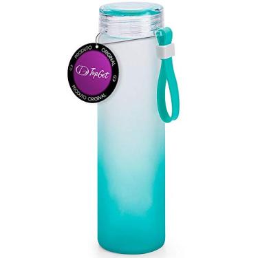 Imagem de Garrafa de Vidro 470 ml Frost TopGet Azul Turquesa