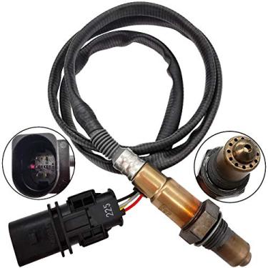 Imagem de Sensor de oxigênio 17025 LSU 4.9 5-Wire WideBand JSB-7025 para Ford Toyota Honda Chevrolet PLX AEM 30-4110 0258017025 X Series AFR Controlador de linha UEGO Air Fuel Ratio 02 Gauge