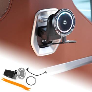 Imagem de FDAIUN Suporte de tablet de carregamento sem fio para BMW X5 X6 X3 G05 G06 forte atração magnética ipad suporte de carro assento traseiro essenciais para viagem de carro (suporte magnético forte +