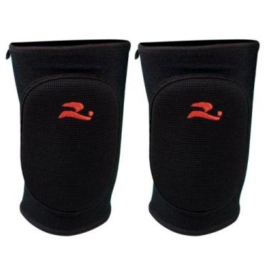 Imagem de Joelheira Junior Realtex - unissex - preto, Preto, G