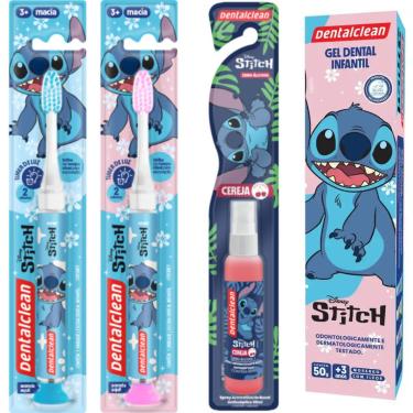 Imagem de ESCOVA TIMER LIGHT + GEL DENTAL + SPRAY STITCH -DENTALCLEAN