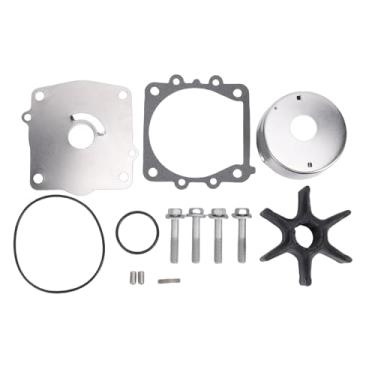 Imagem de Jiawu Kit de Reparo do Impulsor da Bomba de água, Substituição para Motor Externo de 115 130, Kit de Reparo da Bomba de água de Alta Eficiência Substitua 6E5 W0078 00, 6E5 W0078 01