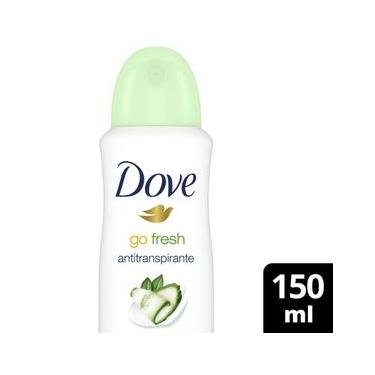 Imagem de Desodorante Antitranspirante Dove Go Fresh Pepino e Chá Verde 150ml