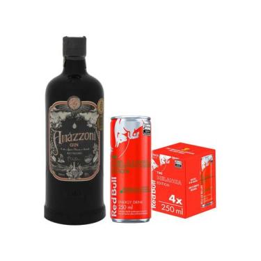 Imagem de Gin Amázzoni Rio Negro 750ml + Bebida Energética