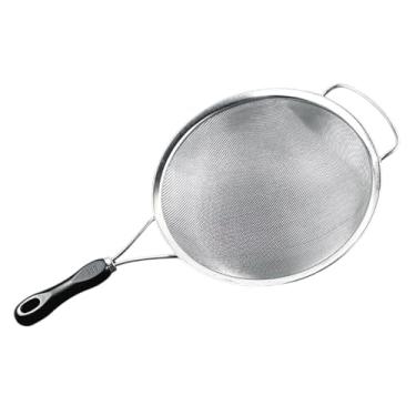 Imagem de Fenteer Peneira de malha fina, utensílio de cozinha, peneira multiuso para peneirar arroz, legumes e massas.