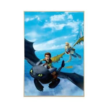 Imagem de Como Treinar O Seu Dragão: Pintura Diamante Desenho De Parede Memória 