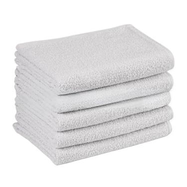 Imagem de Kit 3 Toalhas 100% Algodão para Salão de Beleza, Barbearia e Estética – Alta Absorção, Macias e Resistentes(3 TOALHAS SALAO BRANCA)