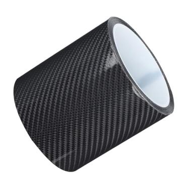 Imagem de SPYMINNPOO Adesivo Anti-riscos Durável de Fibra de Carbono para Proteção de Borda da Porta do Carro, Fácil de Instalar, 1,2 "x 9,8 Pés, para a Maioria Dos Carros, Caminhões, SUVs (#4)
