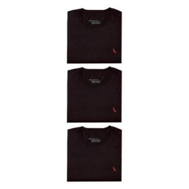 Imagem de Kit 3 Camisetas Brasa Pica Pau Bordado Reserva Mini-Masculino