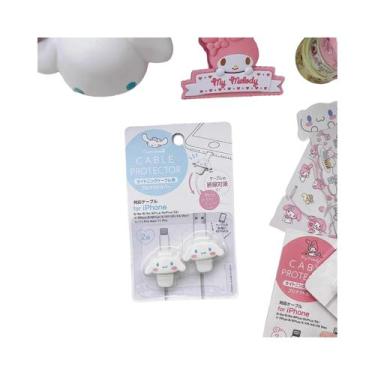 Imagem de Organizador De Cabos Kawaii Sanrio Cinnamoroll Kitty Capa Protetora Pa