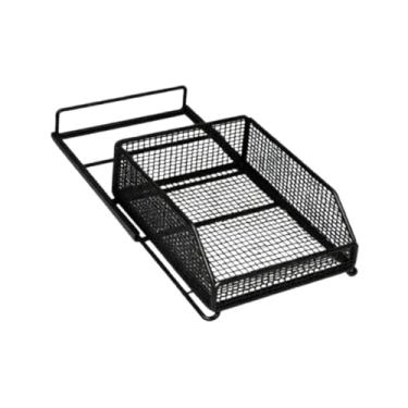 Imagem de Ｂｅｓｇａ Organizador de Armário Deslizante para Gaveta Sob a Pia, Prateleira Versátil para Utensílios E Temperos, Ideal para Escritório, Armário Ou, Preto, Extended L