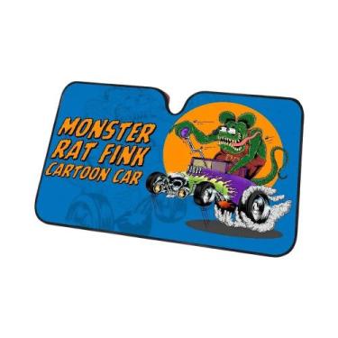 Imagem de Protetor Solar Para Carro Anime Rat Fink, Capa Para Para-brisa, Acessó