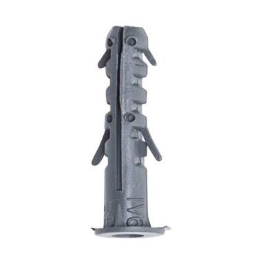 Imagem de Bucha Com Anel 6mm (saco Com 1000) - Fixação Em Paredes De Tijolo, Cimento E Concreto