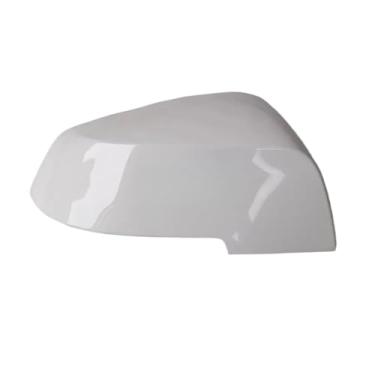 Imagem de Capa para espelho lateral de carro, acessórios compatíveis com bmw 1, 2, 3, 4 séries x1, espelho retrovisor, carcaça, moldura(WHITE)