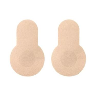 Imagem de Protetores De Mamilo Invisíveis Autoadesivos Finos Descartáveis, Adesi