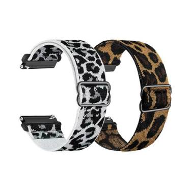 Imagem de Pulseira De Relógio De Nylon Com Laço Elástico De 18/20mm Para Relógio