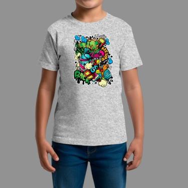 Imagem de Camisa Básica Casual Manga Curta Gola Redonda The Estamp - RodLiwes, C