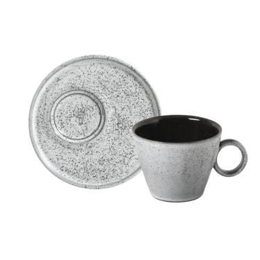 Imagem de Conjunto com 6 Xícaras de Chá Neo com Pires Neo Echo 210ml