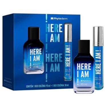 Imagem de Here I Am Phytoderm Kit Perfume Masculino Eau de Parfum + Travel Size Kit-Masculino