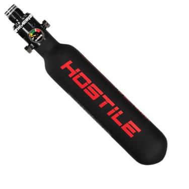 Imagem de HK Army Tanque de paintball HPA - Tanque de ar comprimido de fibra de carbono Alpha Air leve - 15ci/4500 psi Slayer