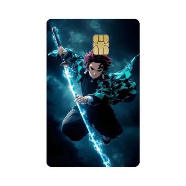 Imagem de Capa De Cartão De Crédito Em PVC Fosco HD Do Luffy Do Anime One Piece 