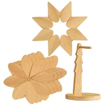 Imagem de Trivetes De,Resistente Ao Calor Natural Com Suporte,Protetores De Calor De Moinho De Para Cozinha | Para Decoração Doméstica Mesa Escritório Café Caneca Panelas