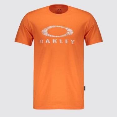 Imagem de Camiseta Oakley Ellipse Fingerprint SS Masculina-Masculino