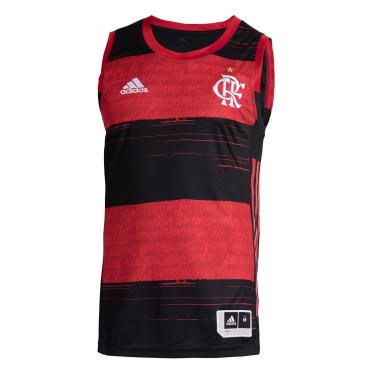 Imagem de Regata NBB Flamengo Home Adidas Masculina-Masculino